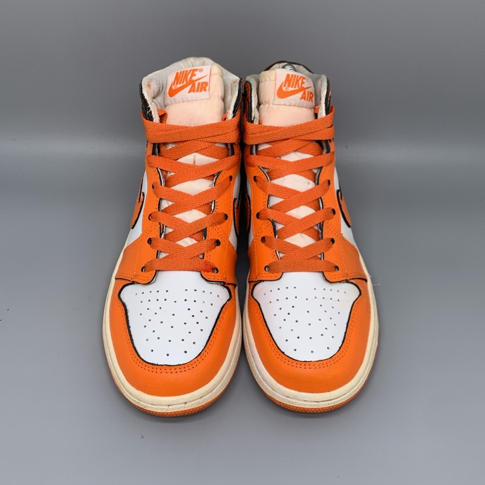 Jordan 1 Retro High OG Starfish‎ Basketball Shoes Women’s Sz 5.5 - Picture 2 of 10